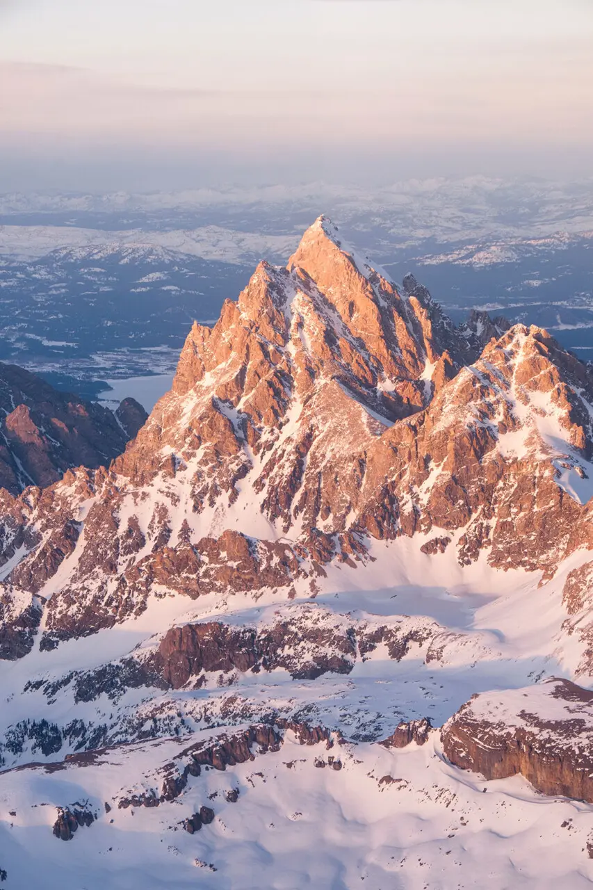 The Grand from the Sky - Stephen Williams Photography, Jackson Wyoming