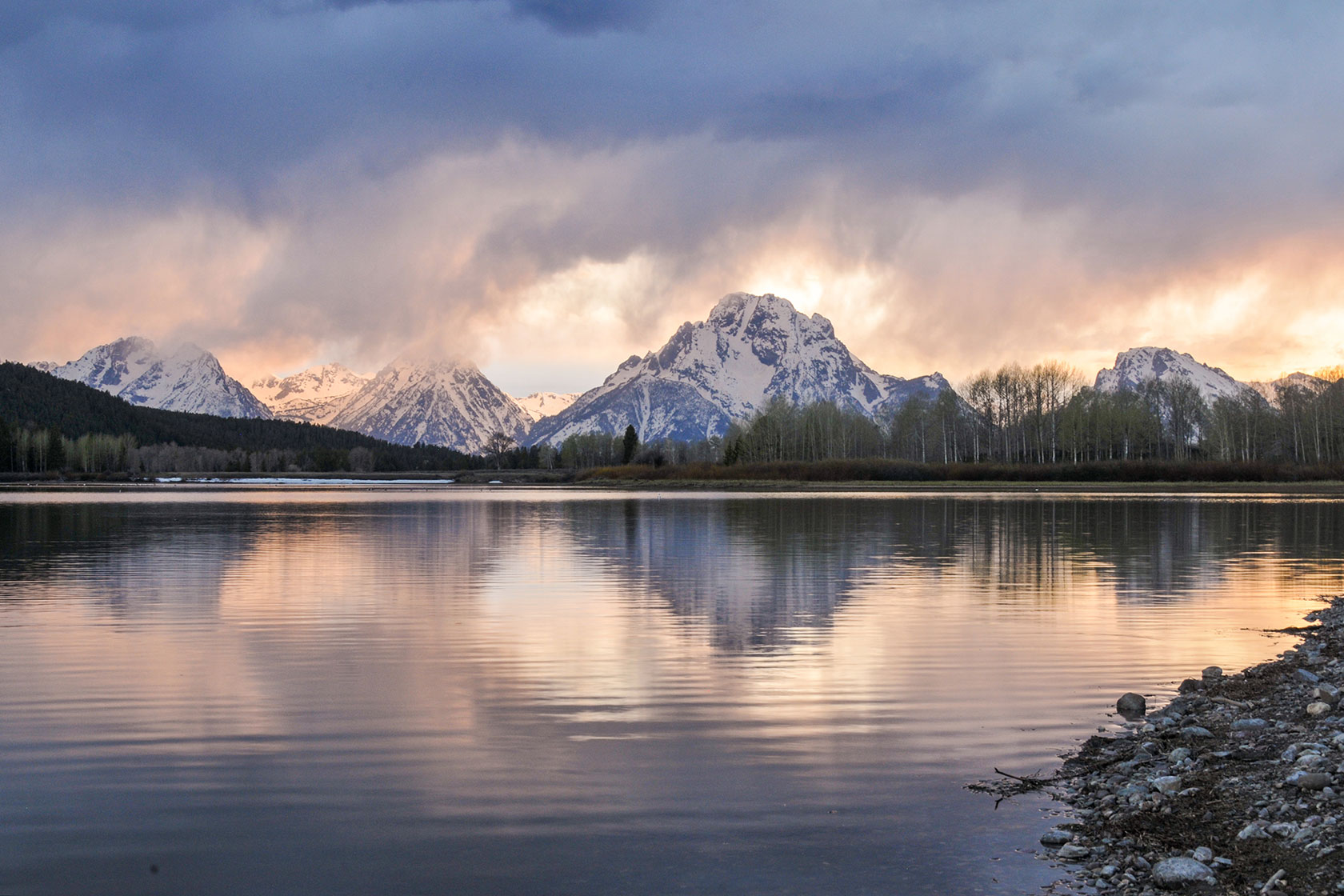 Storm Over Oxbow Bend - Stephen Williams Photography, Jackson Wyoming