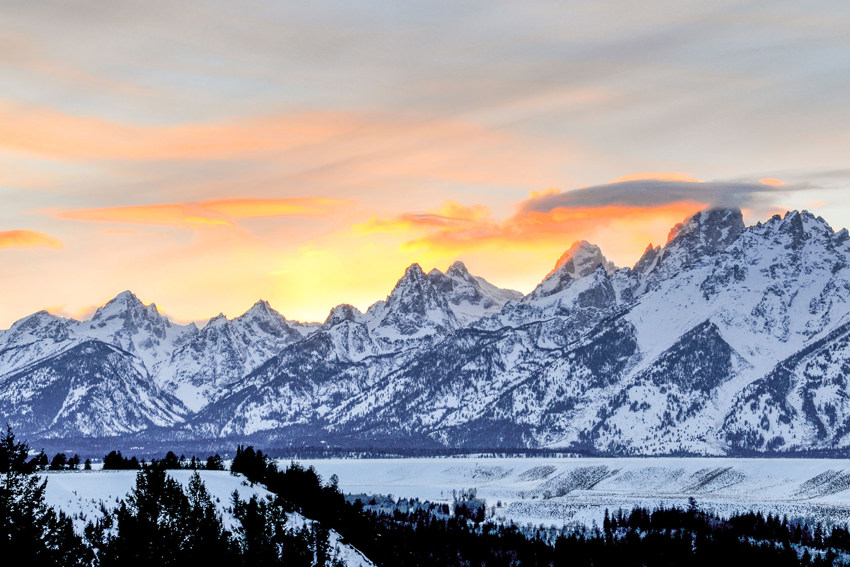 Snake River Overlook at Sunset - Stephen Williams Photography, Jackson Wyoming