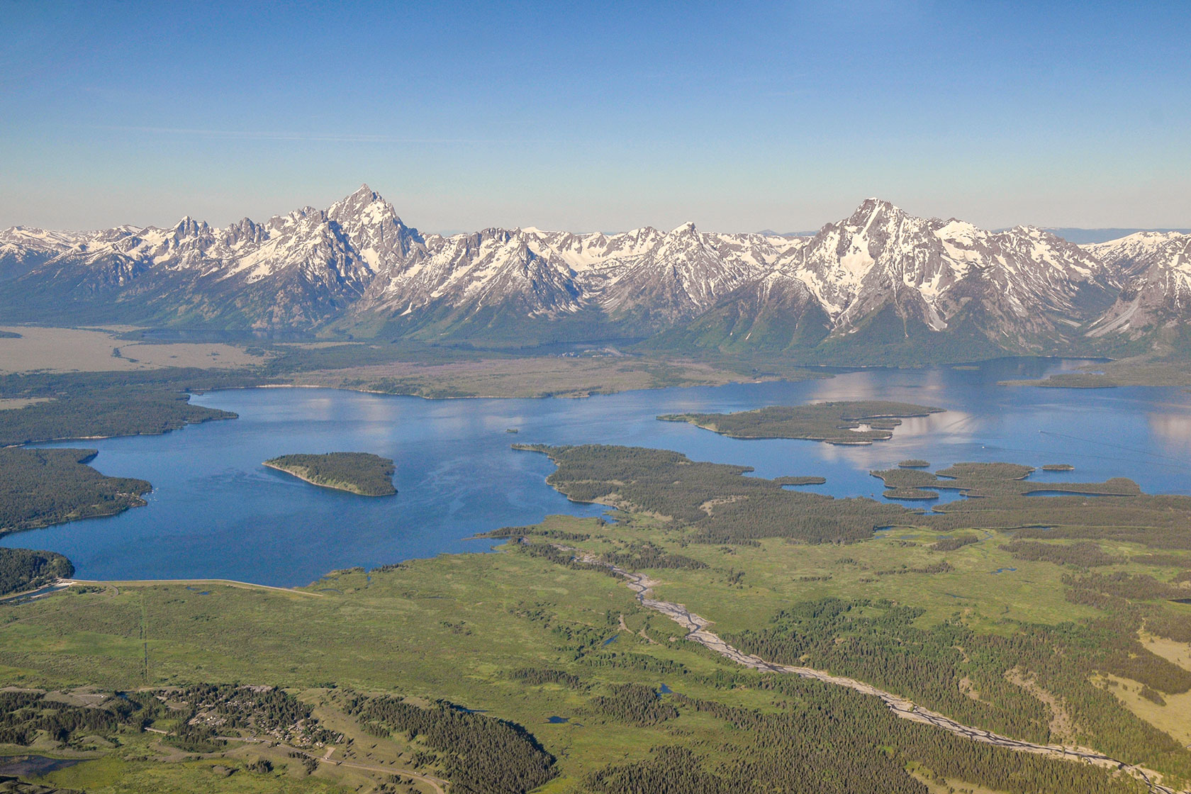 Flying High Above Jackson Lake - Stephen Williams Photography