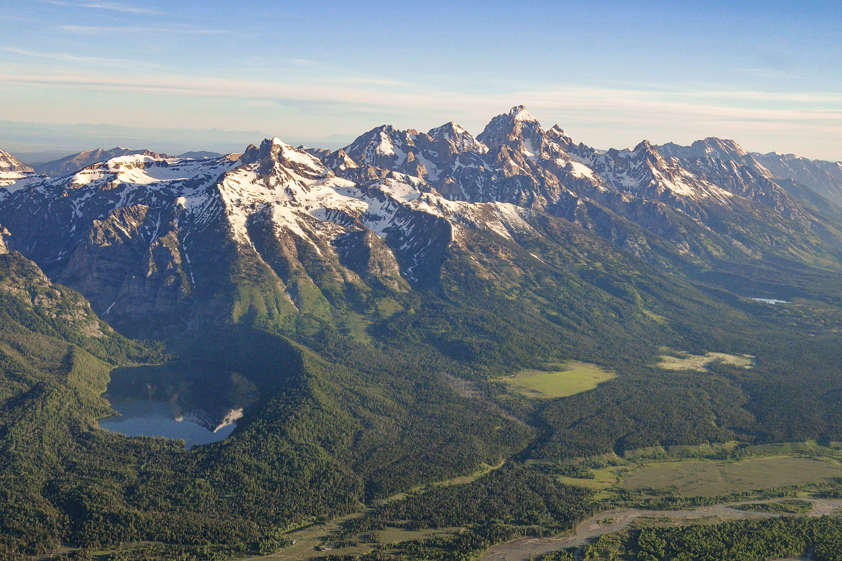 Looking Down the Teton Range - Stephen Williams Photography