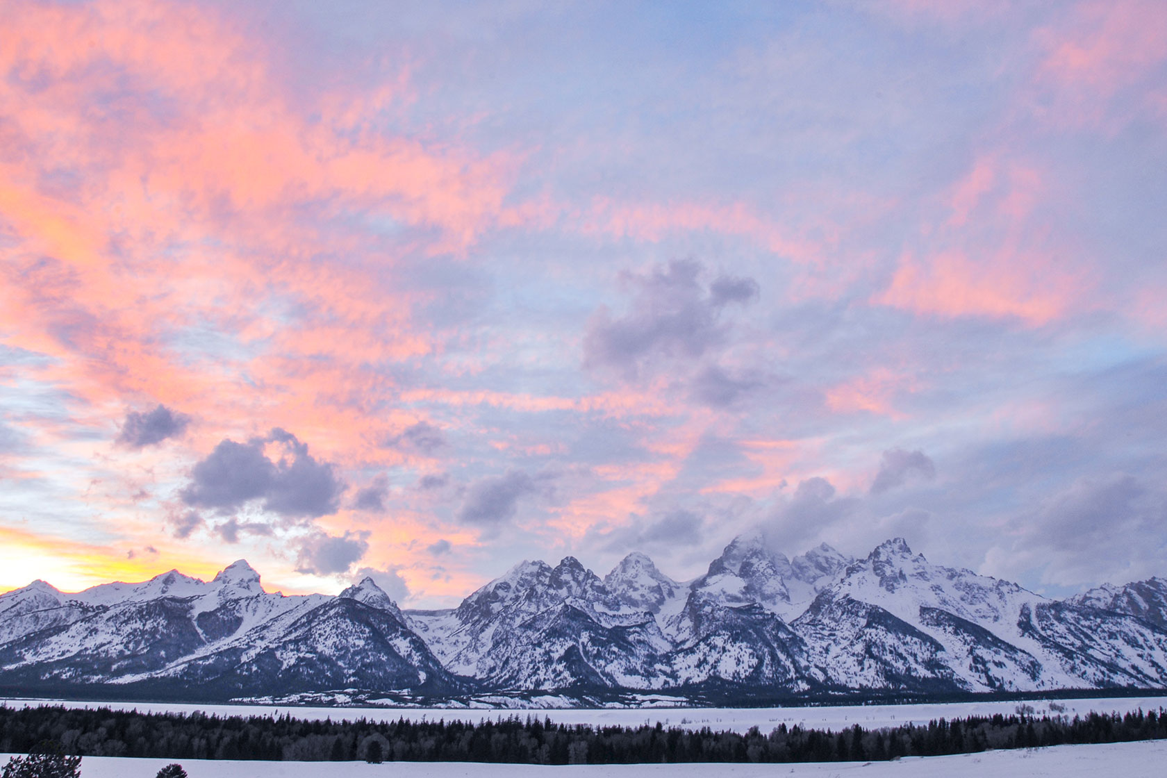 Rainbow Sherbert Sunset - Stephen Williams Photography